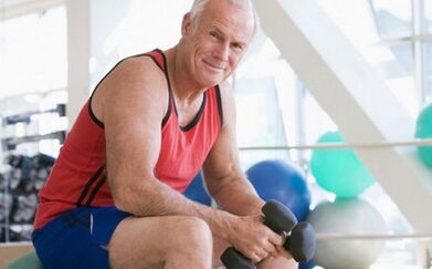 Power increase methods in men after 50 years