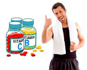 Which vitamins are necessary for male power